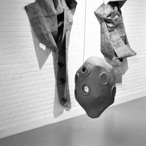 installatiekunst driedimensionaal keramiek papier grafiek onderwijs coaching